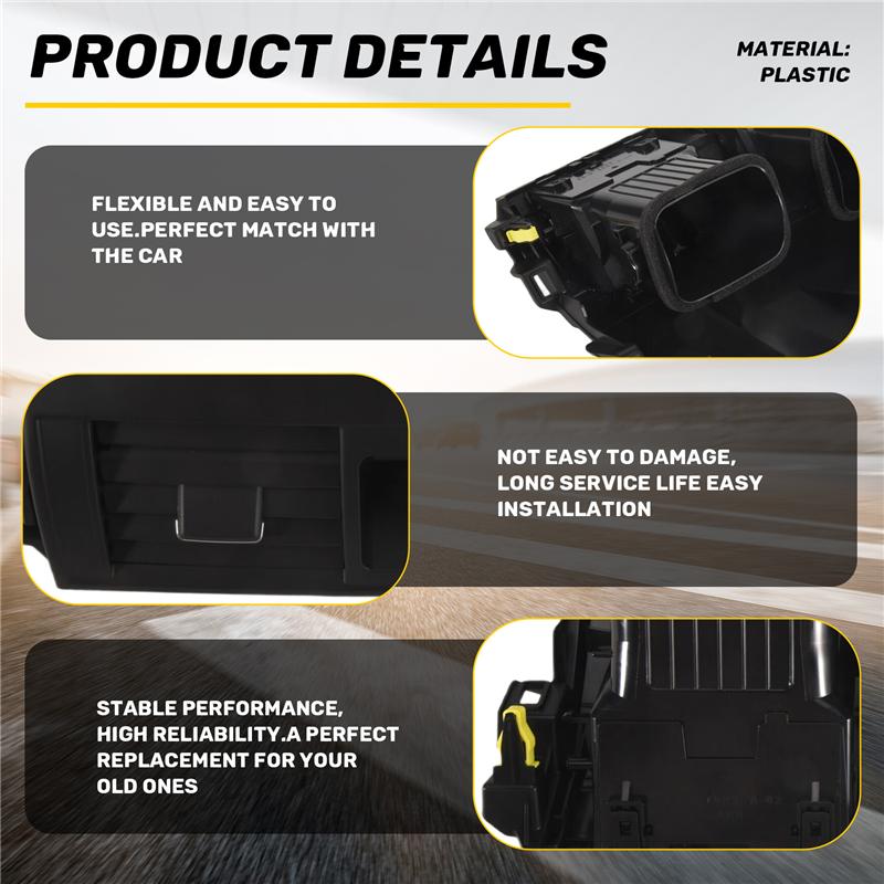 Precise Center Dash A/C Outlet Air Vent Panel For Toyota Corolla 2008-2013