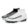 Men's Soccer Shoes Kids Football Ankle Boots Children Soccer Training Sneakers Outdoor Football Cleats Size 31-48