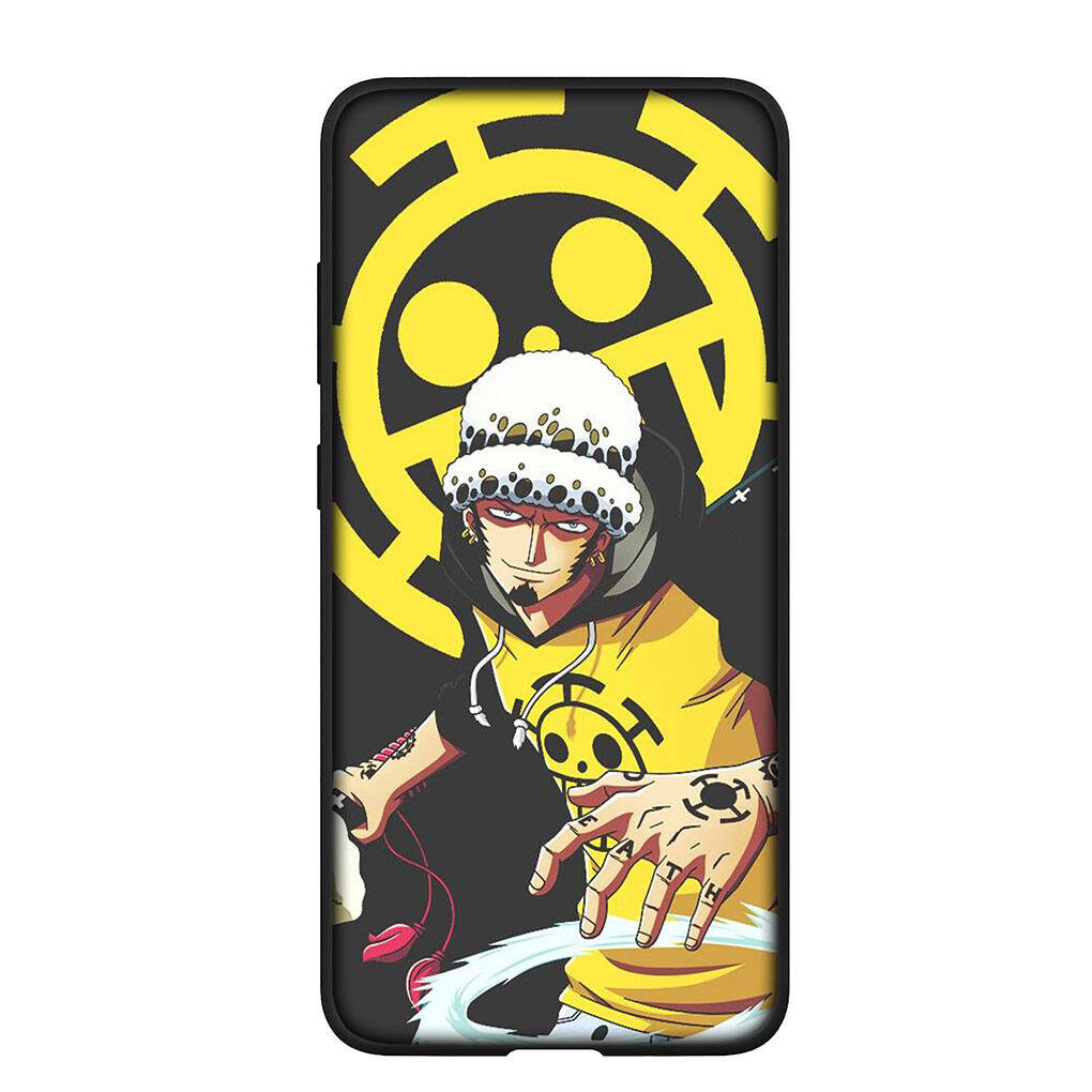 Phone Case for iPhone 17 15 16 Plus Redmi Note 14 12 11 13 Pro Max Huawei P30 P20 Lite Y9 OPPO A60 A40 A80 A18 A16 One Piece Trafalgar Law Luffy Cover