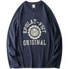 Retro Long-Sleeved 100% Cotton Coat Export T-shirts