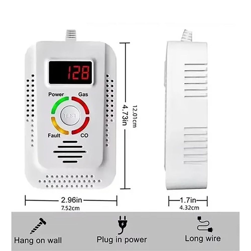 Temperature Humidity Sensors Gas Detection System Environmental Sensors Gas Alarm Kitchen