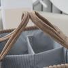 Multipurpose Fabric Storage Basket For Toy Clothes Books Multi-Compartment Organizer Modern Home Decoration