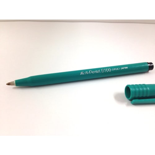 Pentel Water-based Ballpoint Pen Ballpoint Pentel B100-AD 10 Pieces Black