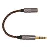 4.4mm to 2.5mm Balanced Cable Male to Female Gold Plated Plug Headphone Adapter Cable for Phones Headphones Speakers