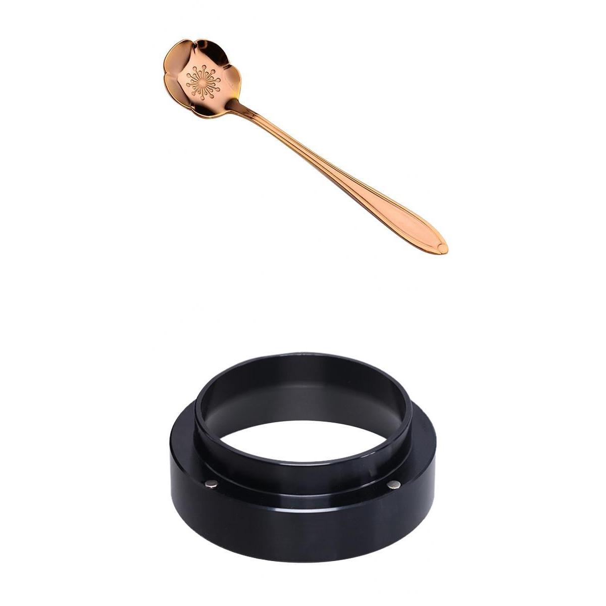 Espresso Dosing Funnel Portafilter Espresso Barista Tool for 54MM Profilter Coffee Tamper чёрный