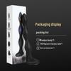Miao Yin Fang Triple-Motor Vibrator: Electric Shock Anal Plug for Male and Female Prostate Stimulation.