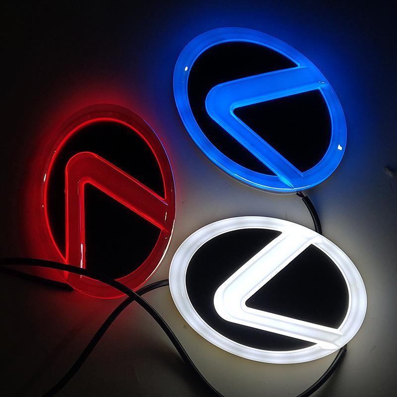 LED Luminous 4D Emblem Light for Lexus Cars