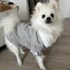Pet Dog Clothes Dog Jacket Fleece Lining Extra Warm Coat Cat Jacket Dog Denim Jacket Dog Coat Puff Winter Thickening Corduroy Clothes Teddy
