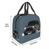 Austin Mini Cooper Insulated Lunch Bag for Women Kids Leakproof Food Boxes Thermal Lunch Box Tote