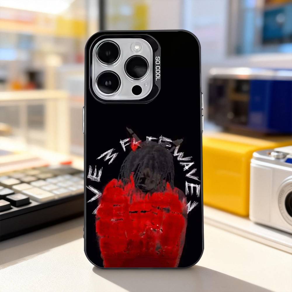 L-Lucki Rapper Gemini Cool For iPhone 11,12,13,14,15,16,17,Pro,Max,Plus,E,Air,Mini Phone Case IMD Matte Black