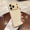 iPhone 16 Leather Case: Solid Color, Magnetic, Thin Ring, New Style, 17 Pro Max Compatibility, Cross-Border Drop-Shipping