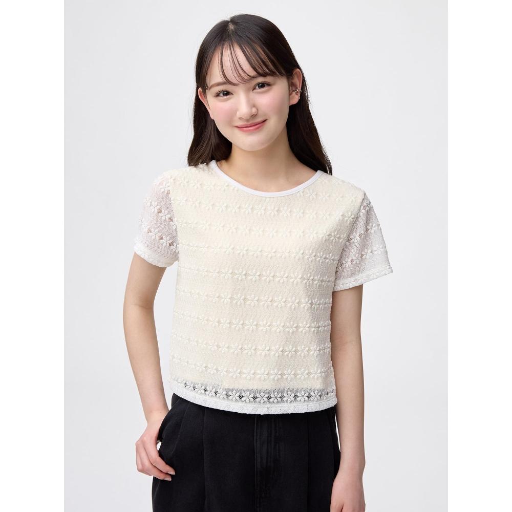 

Gu Girls Кружевная Комбинация T Jr 01 OFF WHITE/S