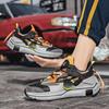 Casual shoes men's 2025 autumn new splicing dad shoes Korean version of fashion trend versatile breathable catwalk shoes