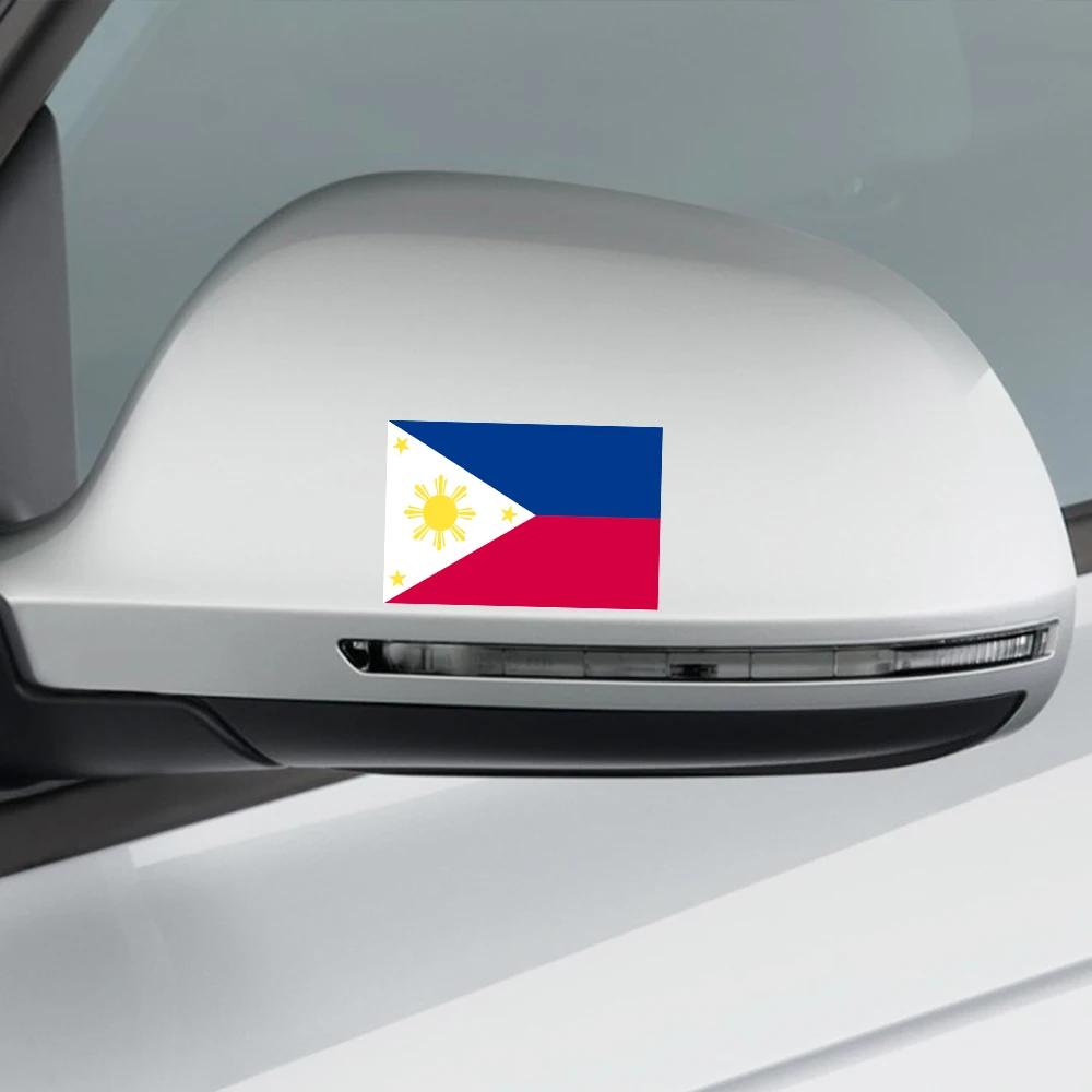 Car Sticker Philippine Flag Window Vinyl Decals Decor Auto Accessories For Toyota Mitsubishi Ford Nissan Suzuki Isuzu Hyundai