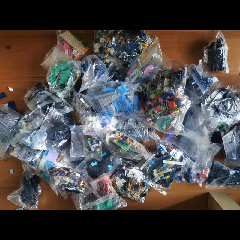 2500 Grams Random Bulk Building Blocks City Creative Diy Assembly Bricks Model Educational Kids Toys Compatible Brand