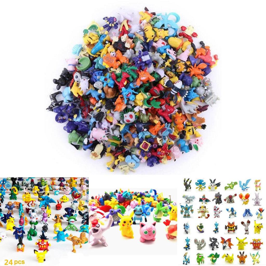 24 Adorable Pokemon Figures For Collectors And Fans 2-3cm Size