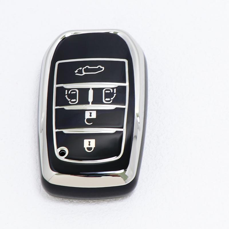 5 6 Buttons For Toyota Alphard Previa Voxy Noah Esquire Vellfire Harrier Tpu Car Key Cover Case Remote Shell Fob Holder Keychain