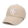BLACK SANDS Symbol Chic Trip Embroidered Ball Cap_Beige