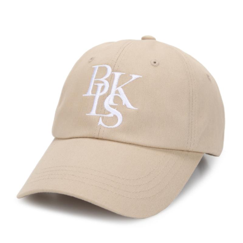 BLACK SANDS Symbol Chic Trip Embroidered Ball Cap_Beige