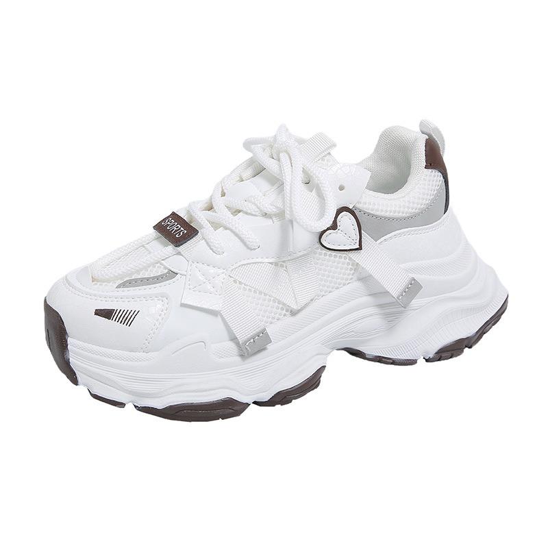 New dad shoes women's spring student sports running casual platform heightening shoes