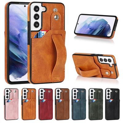 New S24 Mobile Phone Case Suitable for Samsung A53 5g Wristband Protective Case XR Card Mobile Phone Leather Case