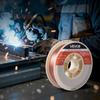 Solid MIG Welding Wire, ER70S-6 0.9mm 4.5kg, Low Spatter Mild Steel Welding Wire with High Deoxidizers for All-Position Gas Shielded Welding
