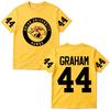 2026 Sommer Mode Trendiges T-Shirt Herren Damen Vintage Oberteil Off Campus TV-Serien T-Shirts Graham 44 Briar University Herren Damen Kleidung Mode T-Shirt