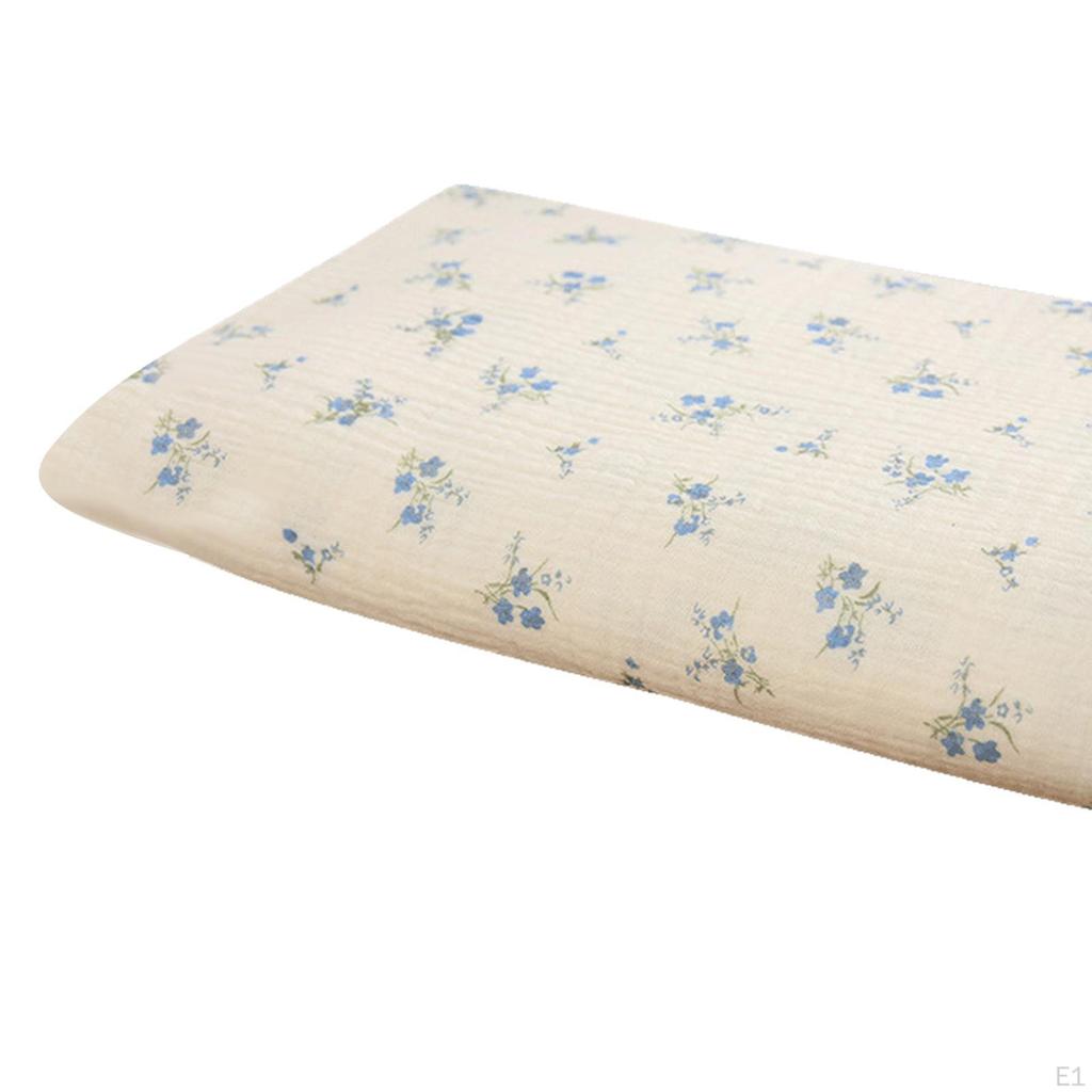 Floral Cotton Fabric Quilting Cloth Sewing Flowers Print Fabric,for Crafting Making