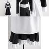 Cotton Blend Fabric Maid Costume Comfortable And Trendy Cosplay Outfit