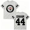 2026 Sommer Mode Trendiges T-Shirt Herren Damen Vintage Oberteil Off Campus TV-Serien T-Shirts Graham 44 Briar University Herren Damen Kleidung Mode T-Shirt