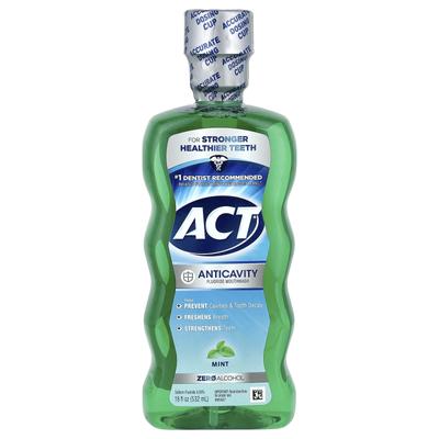 Anti-Karies-Fluorid-Mundwasser, Minzgeschmack, 18 fl oz (532 ml)