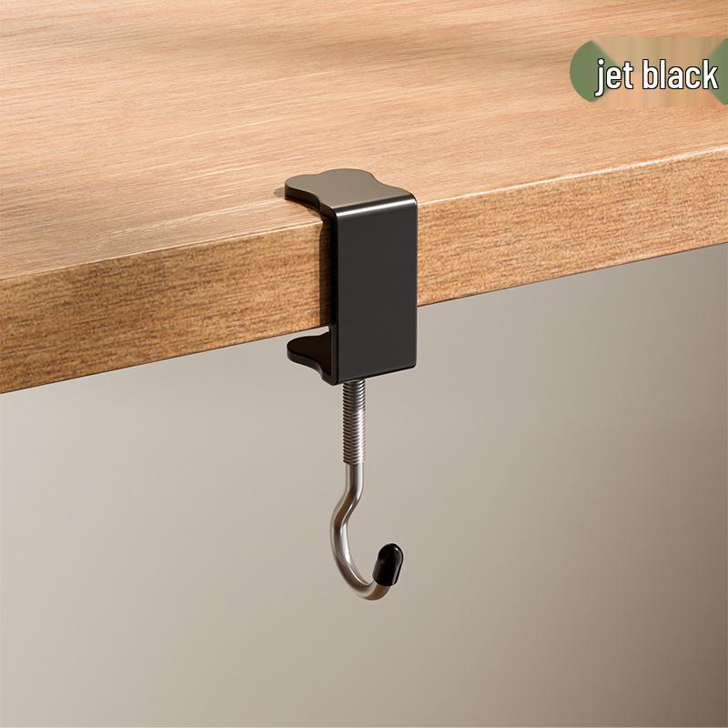 Removable No-Drill Backpack Hook for School Desk - Strong Load-Bearing