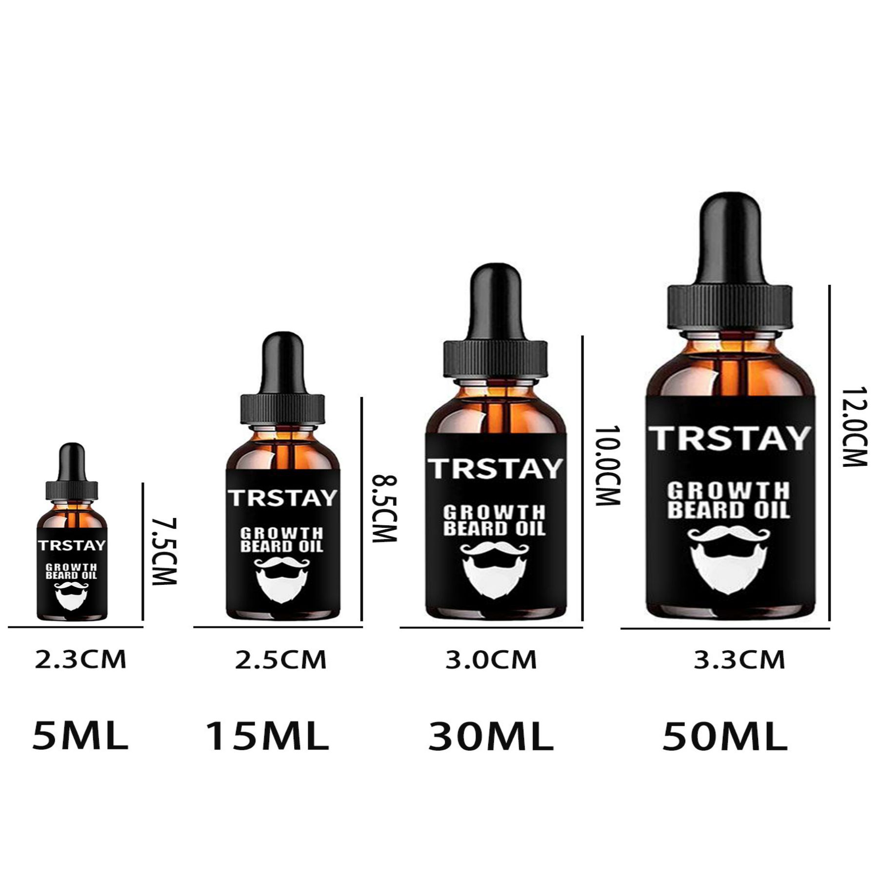 NEW Beard Hair Growth Essential Oil Anti Hair Loss Product Natural Mustache  Regrowth Oil for Men Nourishing Beard Care Roller Buy cheaply on Joom