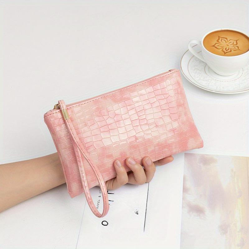 

Новая Мода Большая Вместимость Каменный Узор Сумка Ретро Однослойный Кошелек для Монет Сумка для Мобильного Телефона Сумка на Запястье