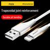 PISEN Geflochtenes Schnellladekabel für iPhone 6 Plus/7P/8/XR/XMax – Bruchfestes Design