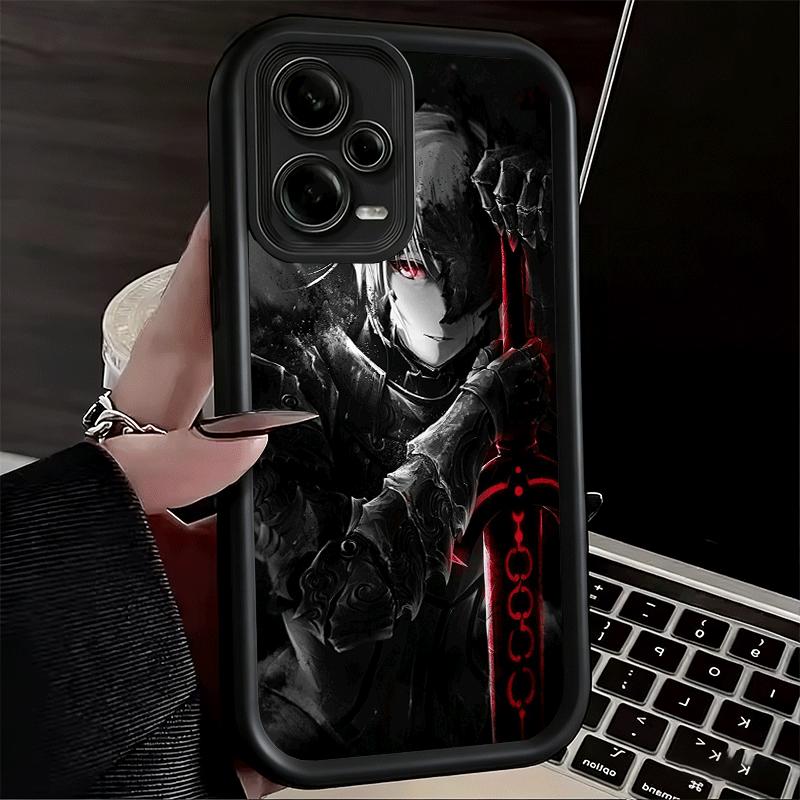 Fate Zero Stay Night Saber Soft Phone Case for Xiaomi Redmi Note 15 14 13 12 11 Pro Plus 10S 11S 4G 11T 5G Shell Silicone Funda