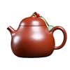 Yixing Zisha Red Clay Gourd Teapot for Gongfu Tea