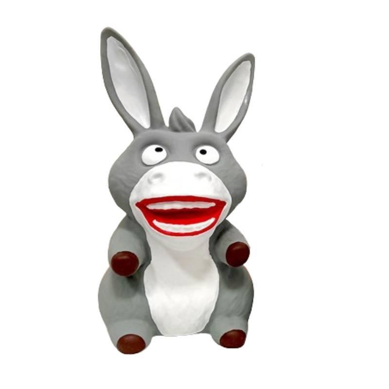 New Stress-relief Big Mouth Donkey Squishy Toy Creative Gift Tpr Material Grey