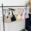 Bowknot Nylon Dumplings Bag Korean Style Cloud Bag Casual Handbag  Portable