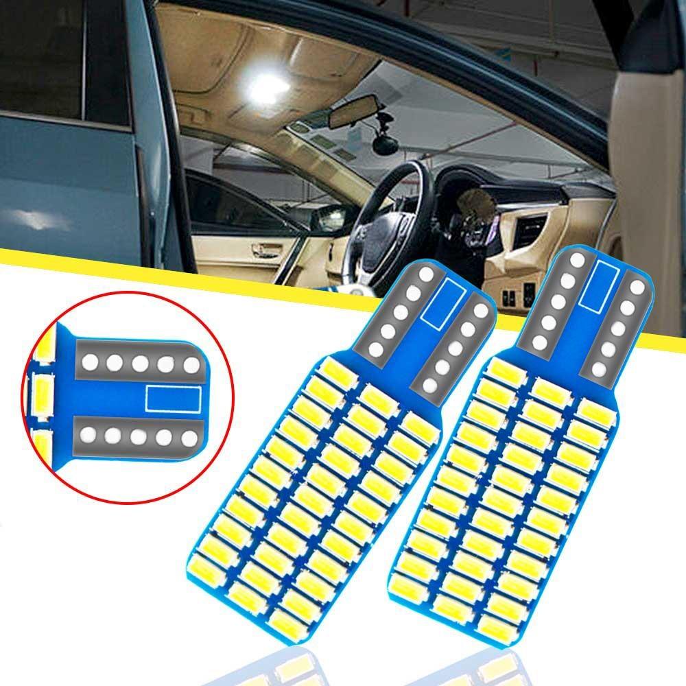 10/20PCS Car Auto Canbus Dome Reading Light W5w T10 168 194 Turn Signal License Plate Trunk Bulb White Lamp Interior Dome Lamps