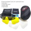 ACEXPNM Gepolariseerde Mountainbike Fietsbril Buiten Sport Fietsbril UV400 4 Lenzen Fietsbril Mannen Vrouwen Zonnebril