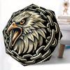 1pc Eagle Head Emblem Automatic Open, Sturdy Iron Frame, Compact Folding Design, All-Season Portable Umbrella for Women & Men, Outdoor Umbre
