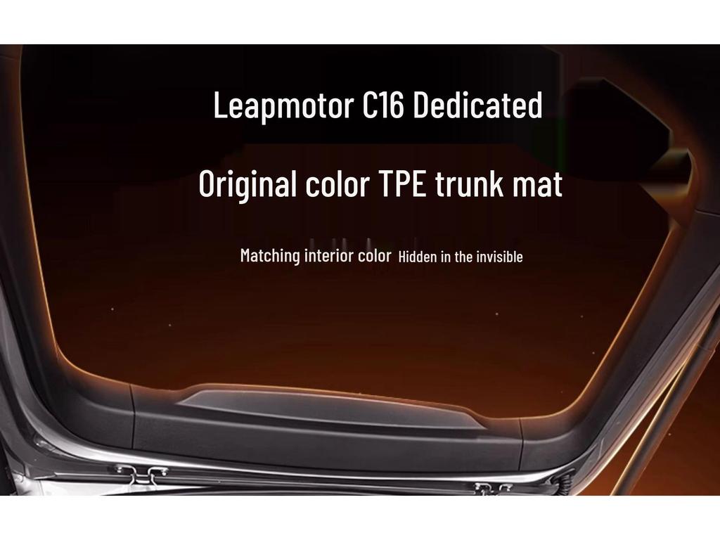 Leapmotor C16 2025 TPE Trunk Mat - Tail Box Modification Accessories