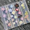 Multifuntional Nail Molds Nail Styling Mold Flower Theme Nail Accessories Moulds Suitable for Accessories Enhancement