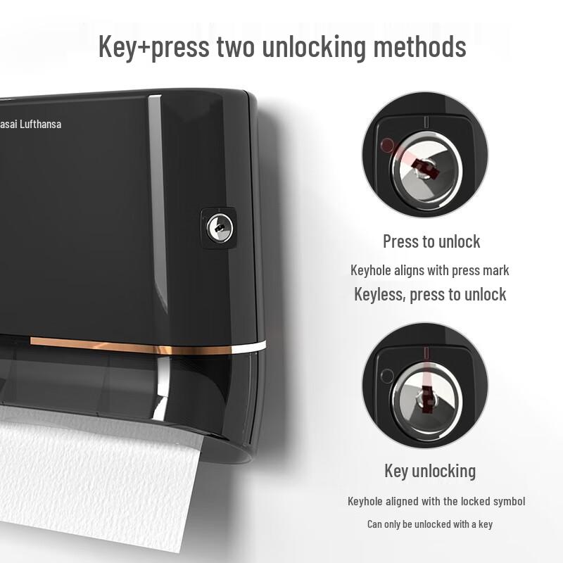 Interhasa! Wall-Mounted Hand Towel Dispenser