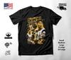 Son Heung Min Gold Number 7 Collage Soccer T-Shirt Black Unisex S-2XL