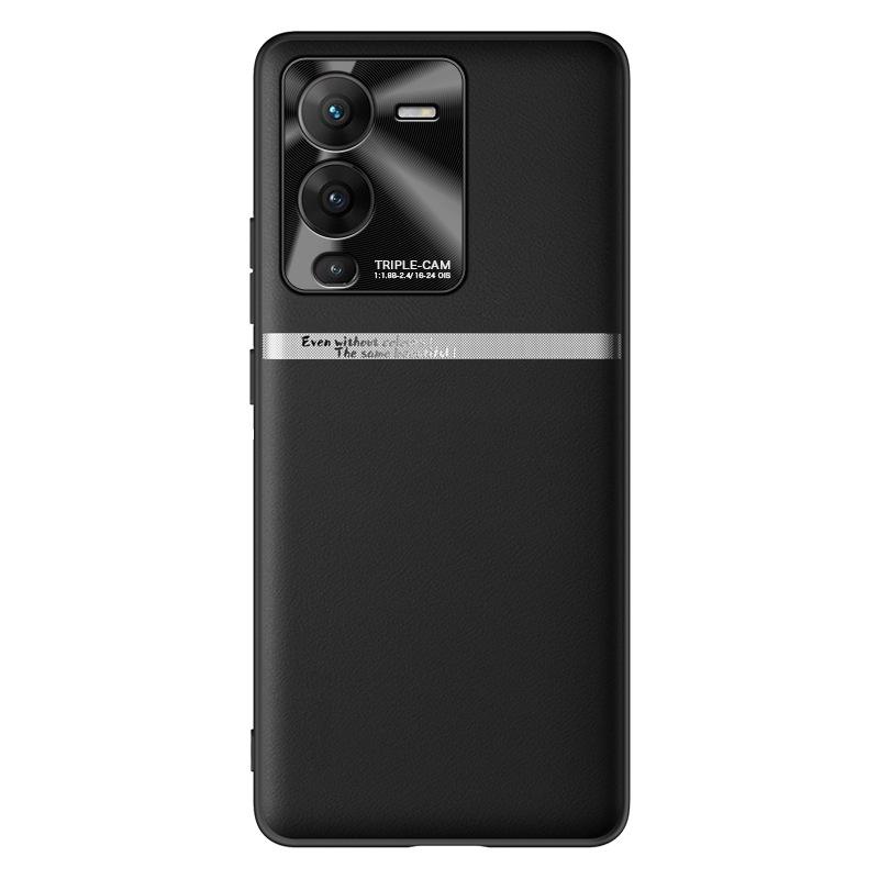 Vivo S15 Pro Schutzhülle aus Flüssigleder, Fallschutz/Schmutzabweisend, Versand in einem Stück.