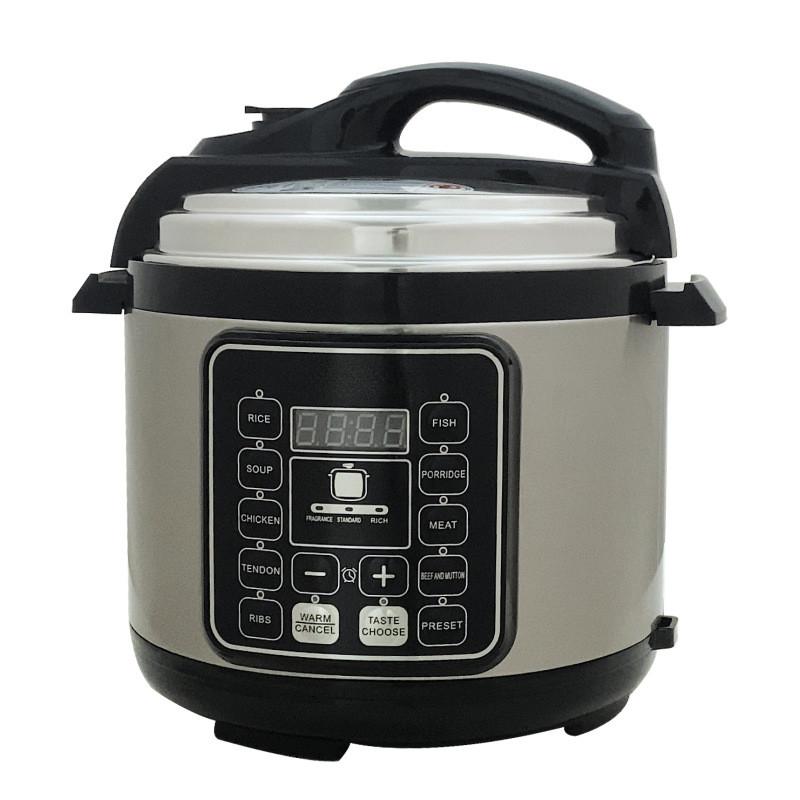 Panela de Pressão Elétrica de Grande Capacidade 5L/6L Reserva Inteligente Panela de Cozimento de Alta Pressão Panela de Arroz Multifuncional