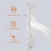 Wall Mount Staircase Handrail Alloy Steel Hvy Duty Stair Railing Grab Bar for Garage