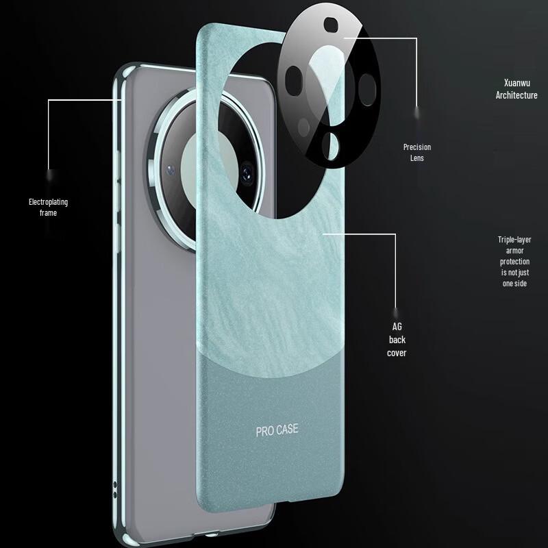 Protective Electroplated Frosted Phone Case for Huawei